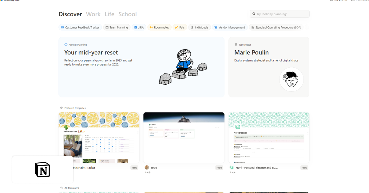 Notion Templates